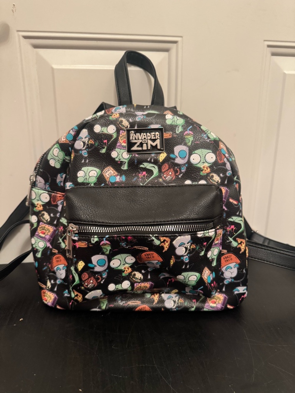 Bioworld Nickelodeon Invader Zim GIR & Snacks Mini Backpack